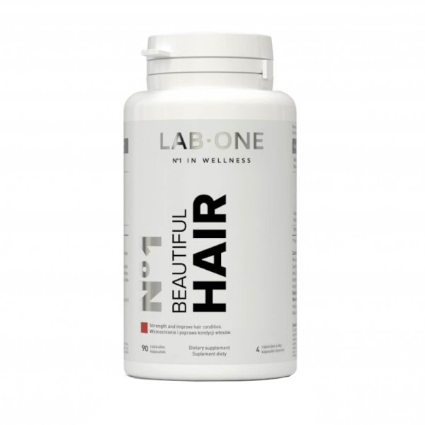 LAB ONE N1 Beautiful HAIR (Piękno i zdrowie włosów) 3 x  90 Kapsułek