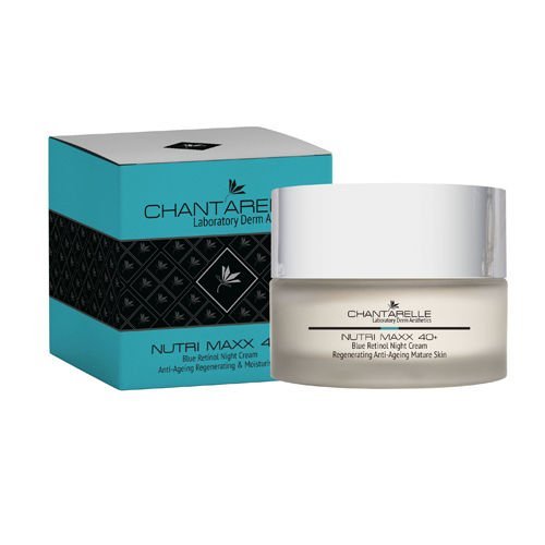 Chantarelle Nutri Maxx 40+ Hyaluronan Day Cream SPF25 UVA/UVB Nawilżający regenerujący krem hialuronowo-peptydowy na dzień SPF25 UVA/UVB 50 ml