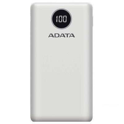 Adata Powerbank P20000QCD White AP20000QCD-DGT-CWH