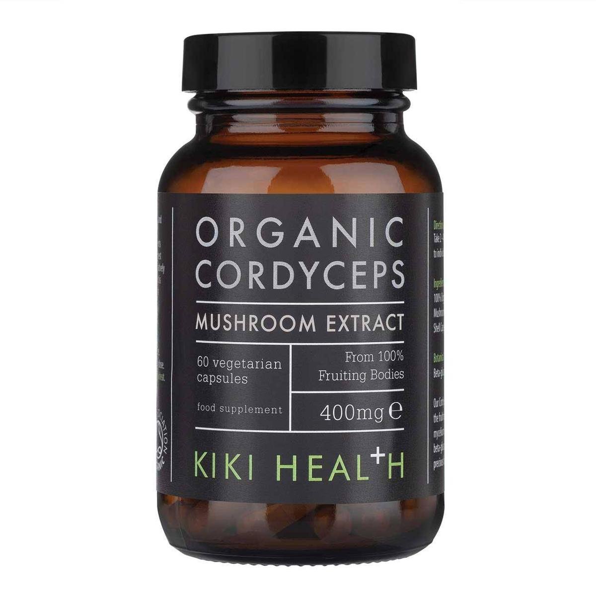 Kiki Health EKO Cordyceps extract - Grzyb Cordyceps 400 mg (60 kaps.)