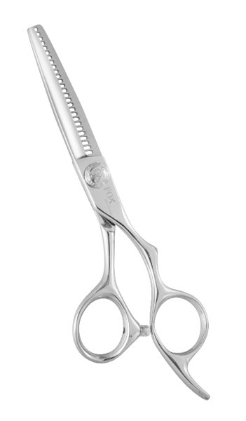 Fox Professional Silver Premium Scissors - Profesjonalne Degażówki, Fryzjerskie 5,5