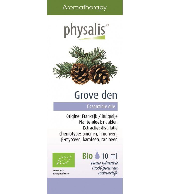 PHYSALIS (olejki eteryczne, soki) OLEJEK ETERYCZNY SOSNA ZWYCZAJNA (GROVE DEN) BIO 10 ml - PHYSALIS