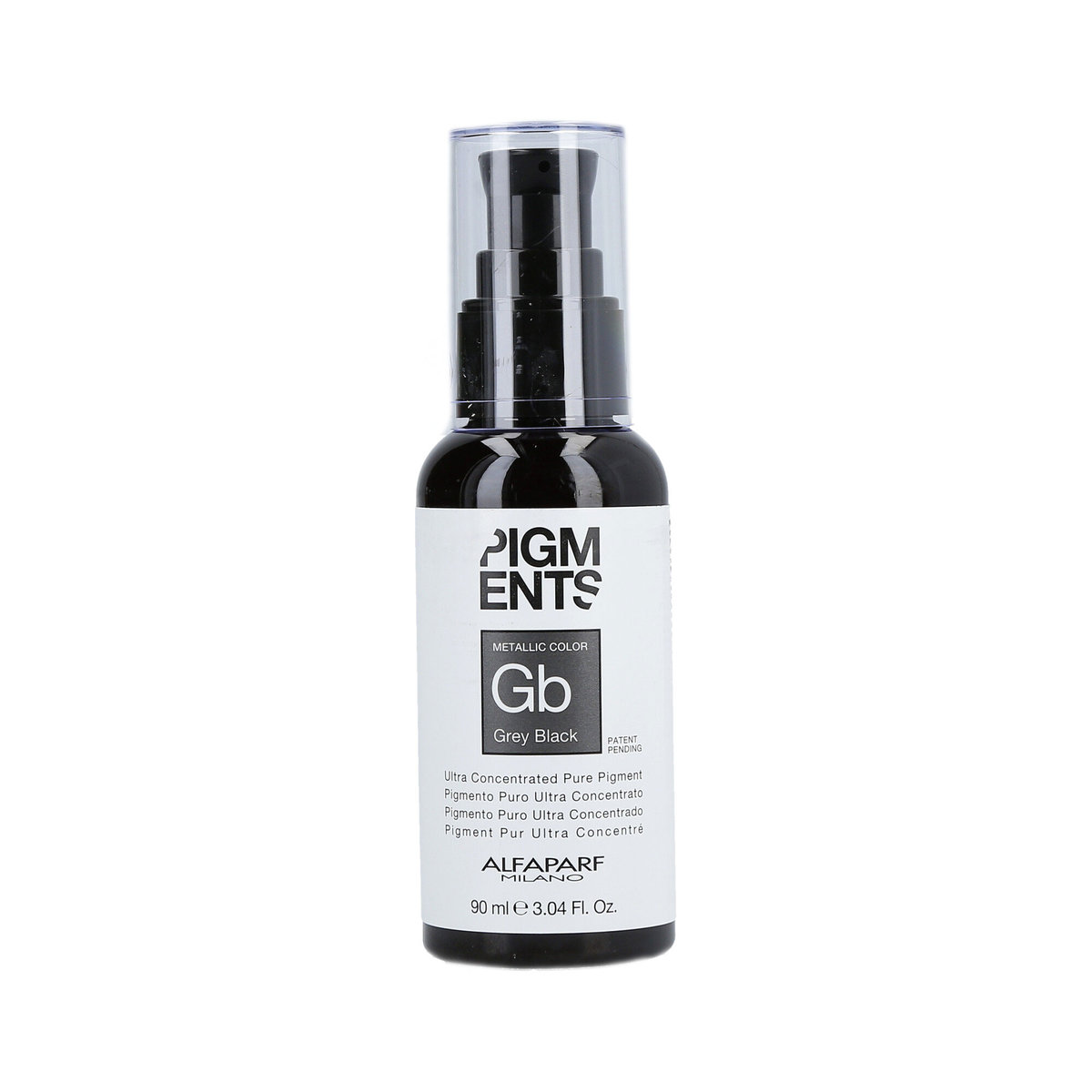 Alfaparf MILANO PIGMENTS - SKONCENTROWANY PIGMENT DO WŁOSÓW, RÓŻNE KOLORY, 90ML GREY BLACK-SZARO CZARNY (55PLN)