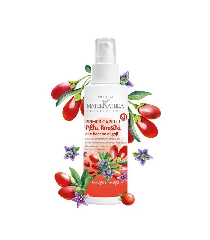 Maternatura MaterNatura Podkład do Włosów Wysokoporowatych z Jagodami Goji 150 ml 7DD8-653DC
