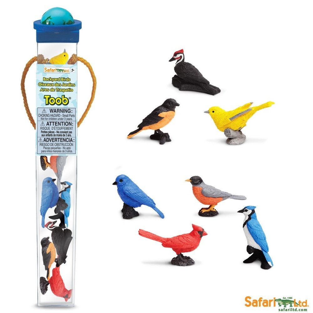 Safari Ltd Zestaw Ptaki Podwórkowe Montessori