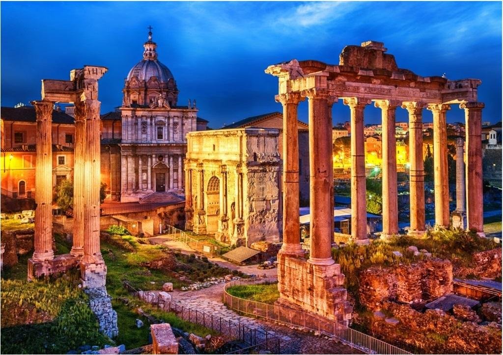 Bluebird Puzzle Puzzle 1000 Rzym, Forum Romanum