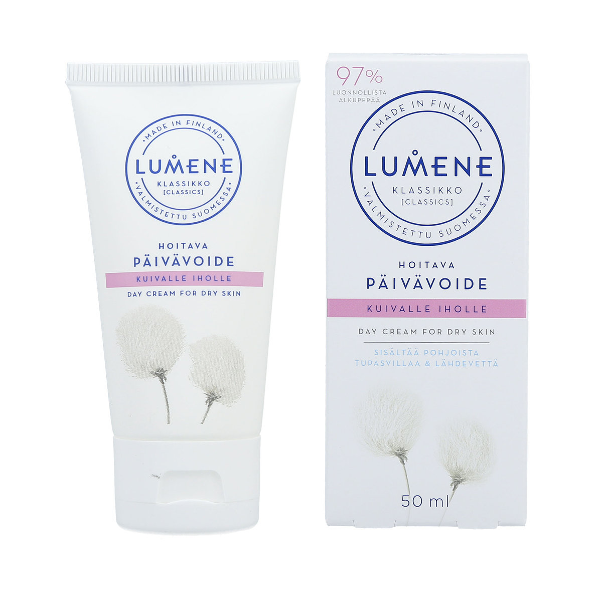 Lumene KLASIKKO - Day Cream For Dry Skin - Odżywczy krem na dzień do cery suchej