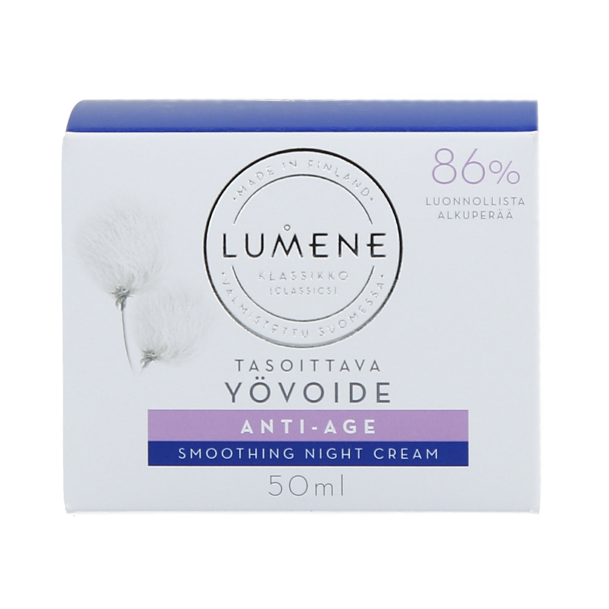 Lumene KLASSIKKO - Smoothing Night Cream - Wygładzający krem do twarzy na noc