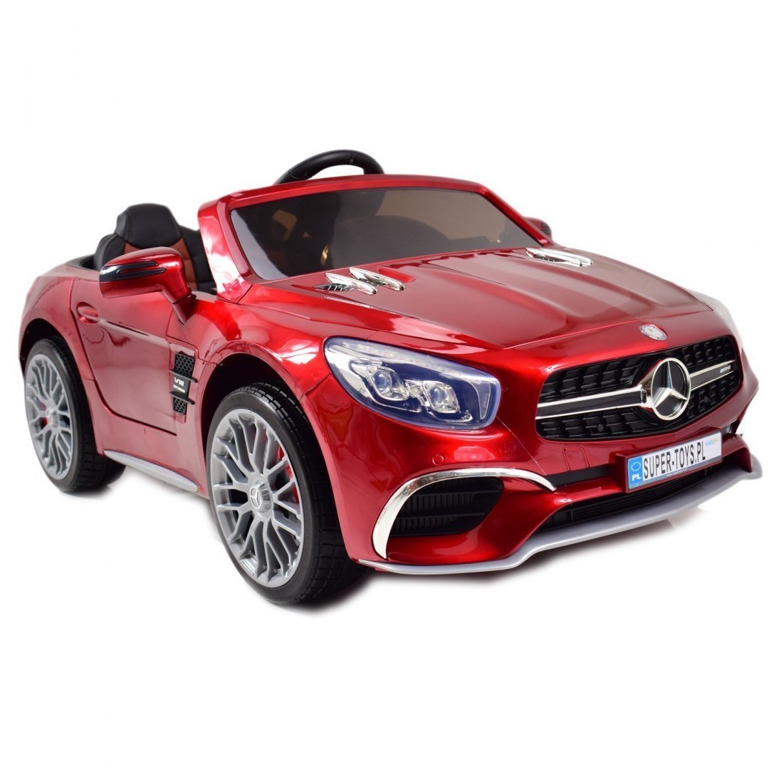 Import SUPER-TOYS MERCEDES SL65 CZERWONY