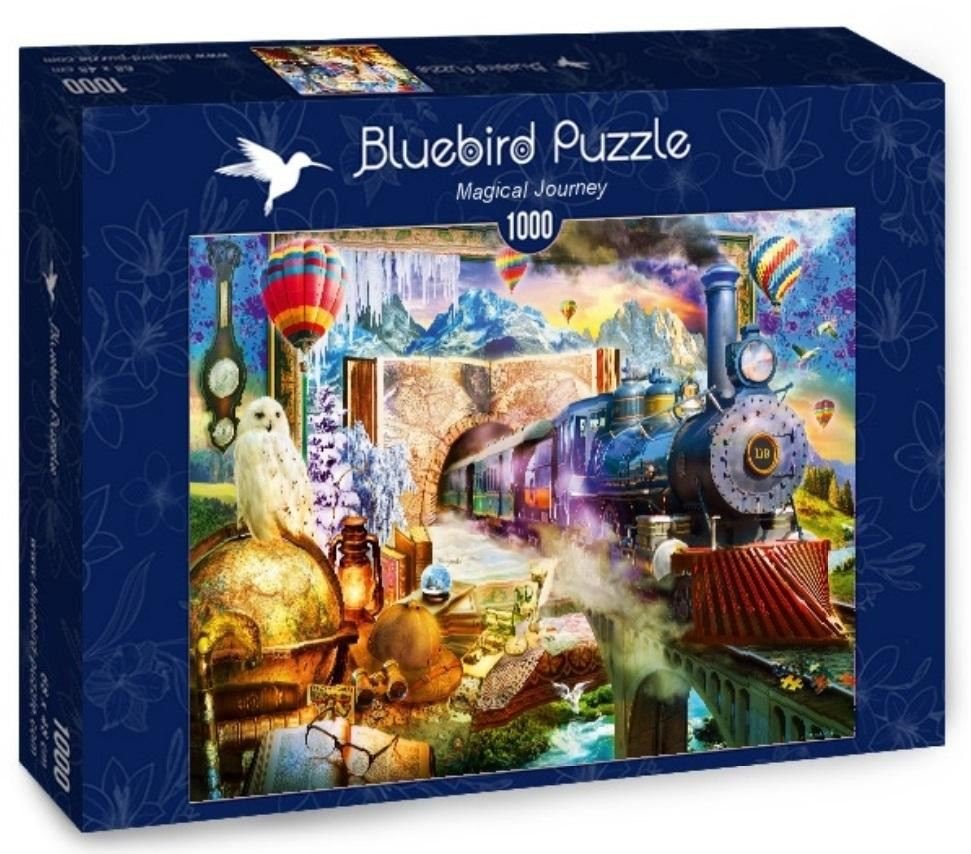 Bluebird Puzzle 1000 elementów. Magiczna podróż