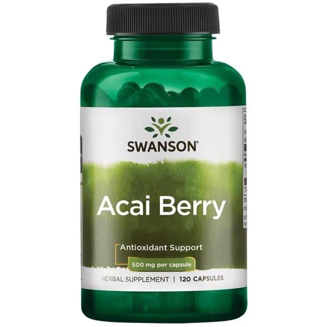 Swanson Acai Berry 500Mg 120Kaps.