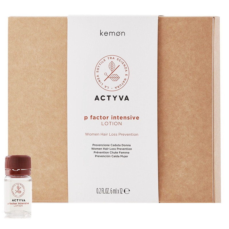 Kemon italy Actyva P Factor lotion women wypadanie włosów dla kobiet 12x6ml ACTYVA P FACTOR LOTION WOMEN 12x6