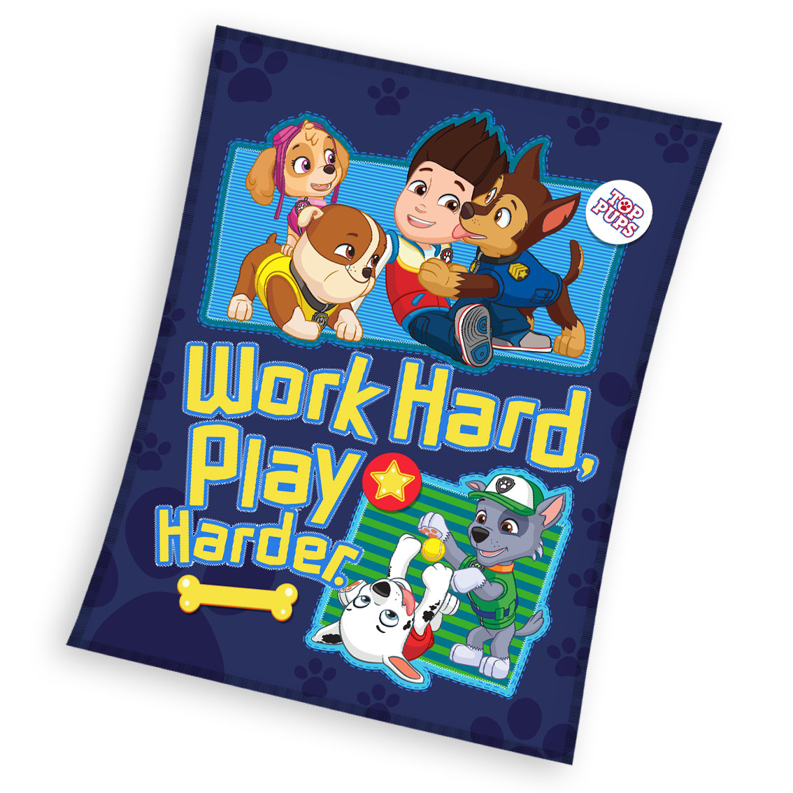 Paw Patrol Pieski Koc Dla Dziecka Polarowy 100X140