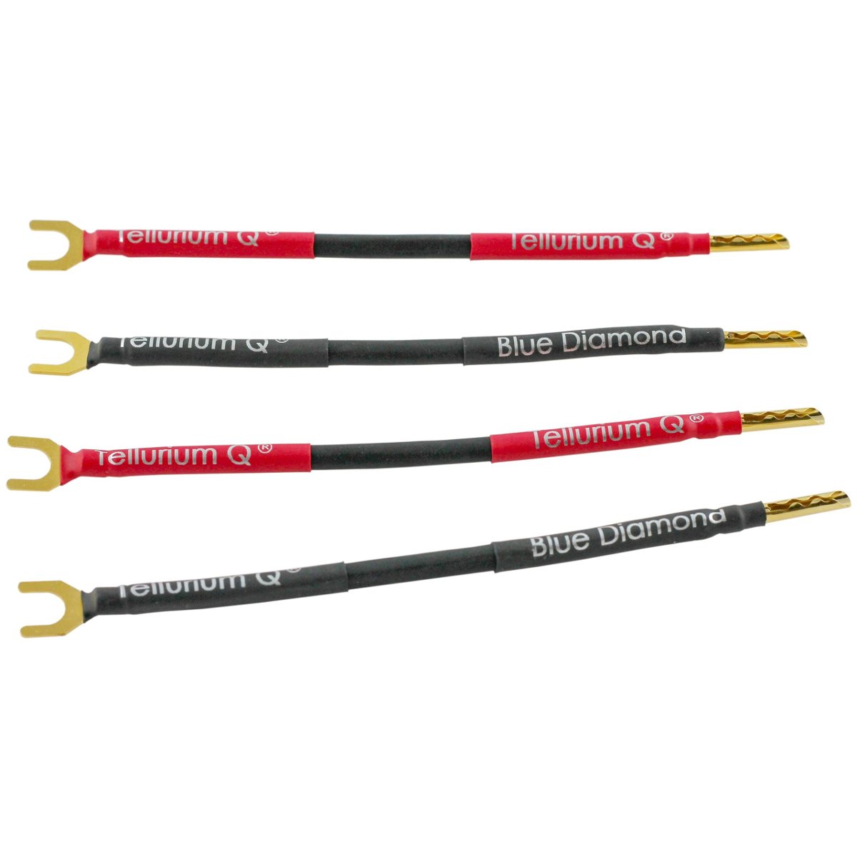 Tellurium Q Blue Diamond Jumpers / Links – Komplet audiofilskich zworków do kolumn ✦ SALON ✦ ZAPYTAJ O RABAT ✦ RATY 30x0%