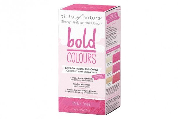 Tints of Nature Półtrwała farba do włosów różowa Bold Colours 130ml Tints of Nature