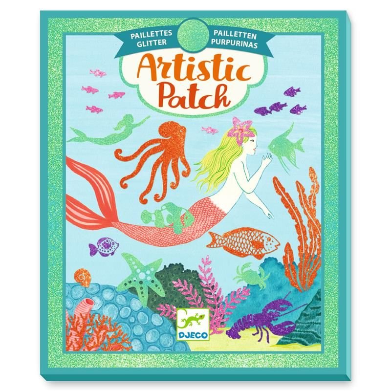 Djeco Zestaw Artystyczne Łatki - OCEAN DJ09466