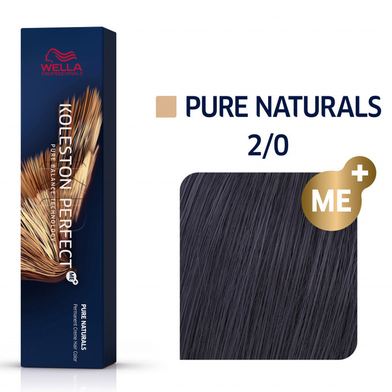 Wella Kolpio Perfect farba do włosów Pure Naturals 2/0, 60 ml