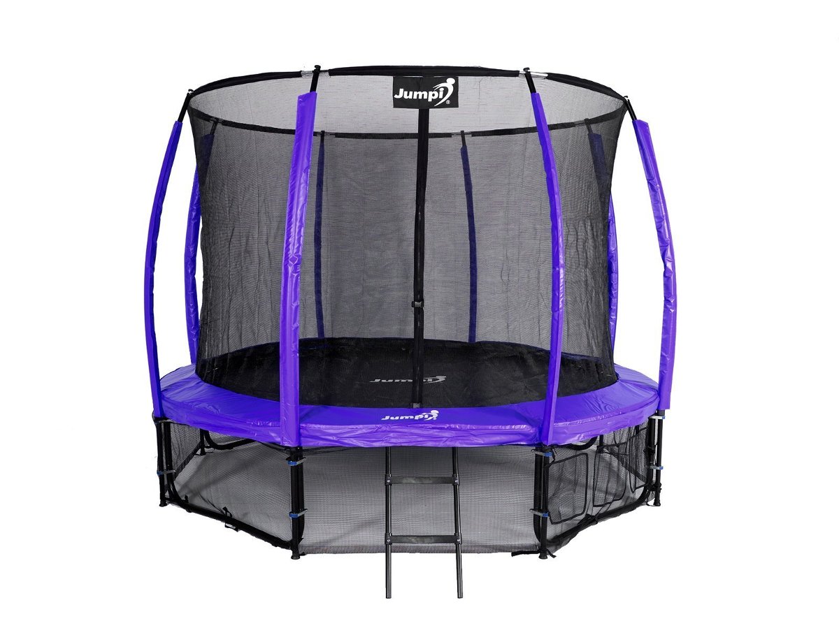 Jumpi Trampolina Ogrodowa 374cm/12ft Fioletowa Maxy Comfort Plus   TR12FTPUR