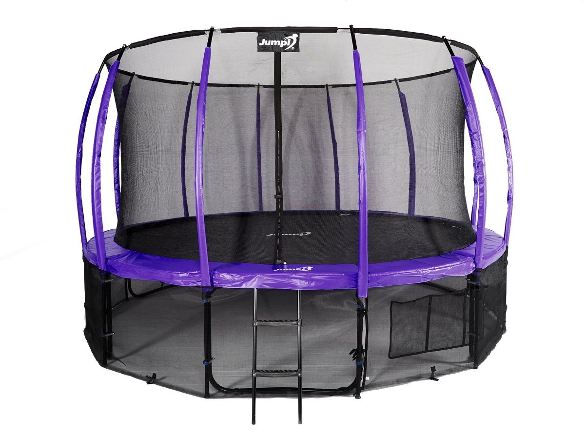 Jumpi, Trampolina ogrodowa z siatką wewnętrzną, 16 FT/487 cm