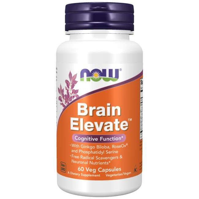 NOW FOODS Brain Elevate 60 vkaps