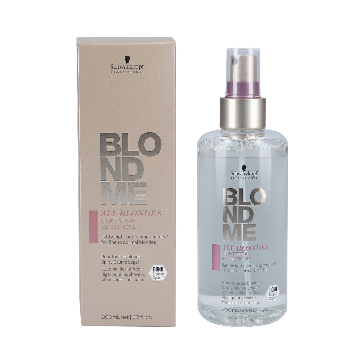 Schwarzkopf Blondme lekka odżywka w sprayu 200ml