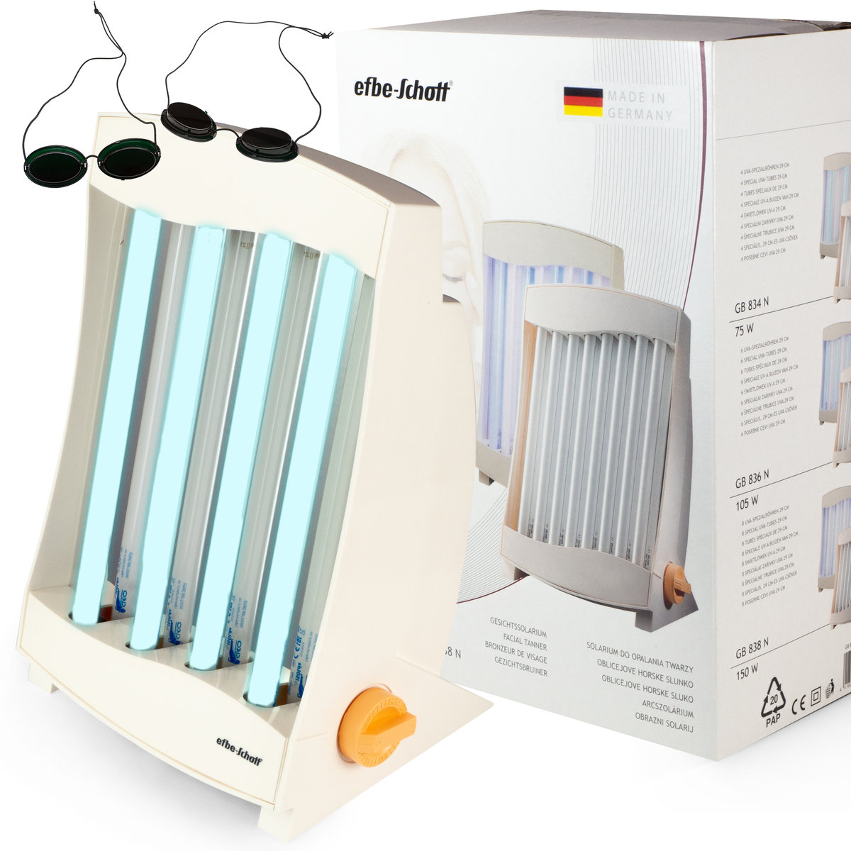 Solarium Do Opalania Twarzy EFBE-SCHOTT 75W SC GB 834 N