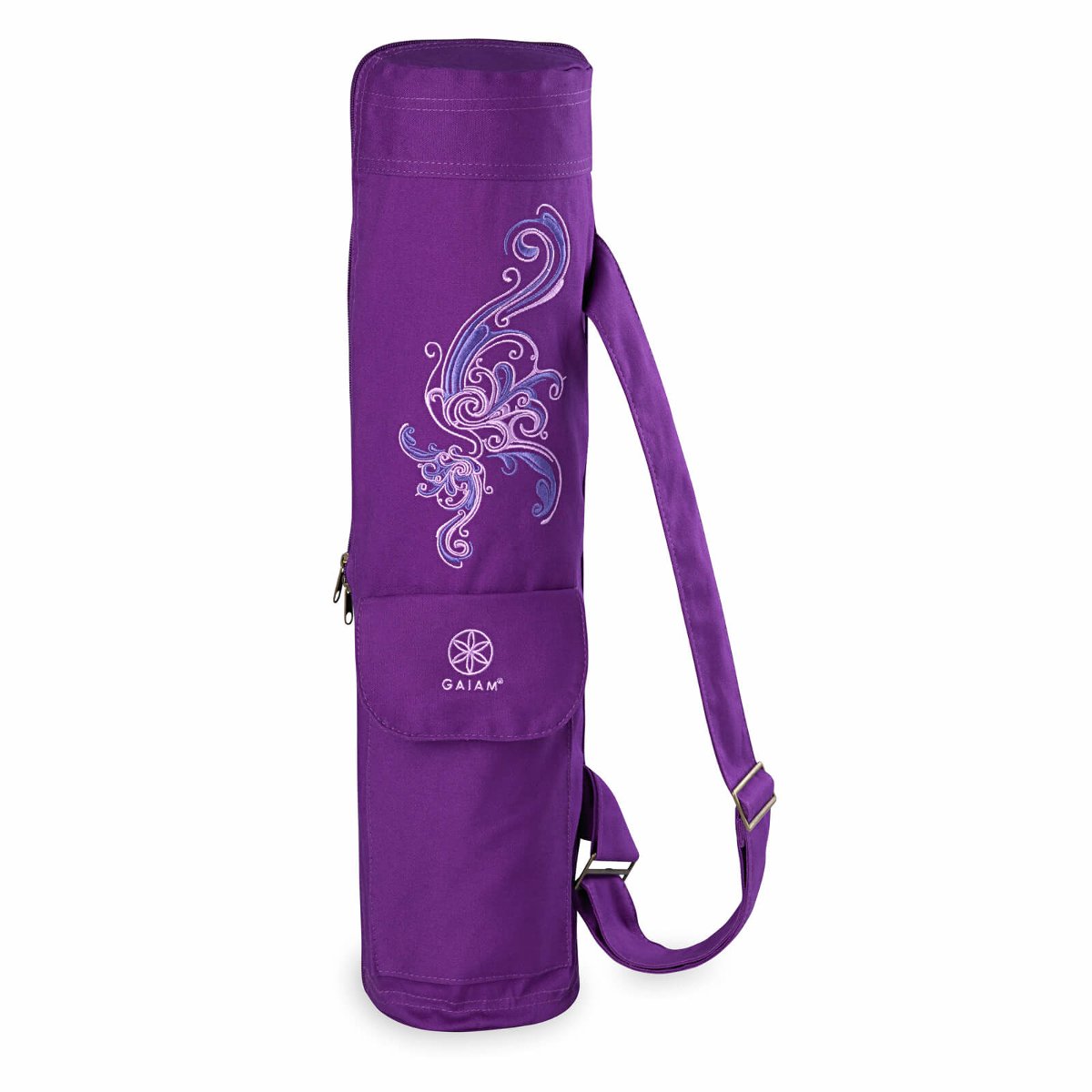 Gaiam Yoga torba Yoga Mat Bag, fioletowy, w rozmiarze uniwersalnym 05-61338