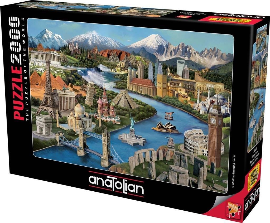 Anatolian Puzzle 2000 elementów. Zabytki świata