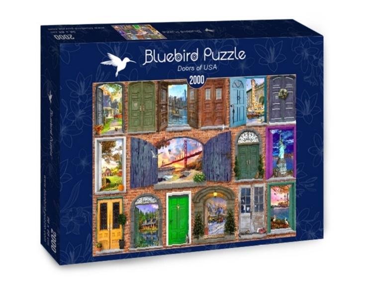 Bluebird Puzzle 2000 Drzwi do USA
