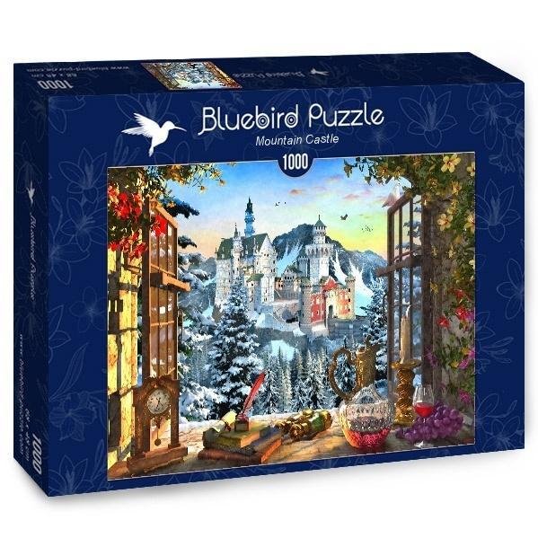 Bluebird Puzzle 1000 Zamek w górach 3663384701221