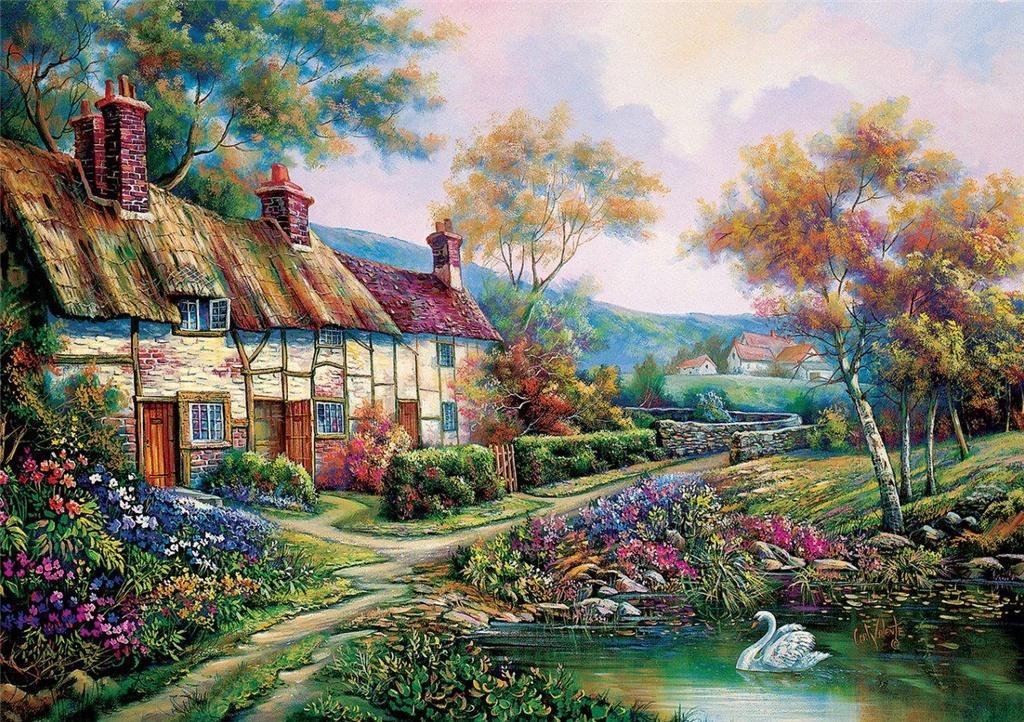 Artpuzzle Puzzle 1500 Wiosenny ogród
