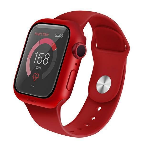 PanzerGlass Etui UNIQ Nautic Apple Watch 40mm czerwony/red UNIQ444RED