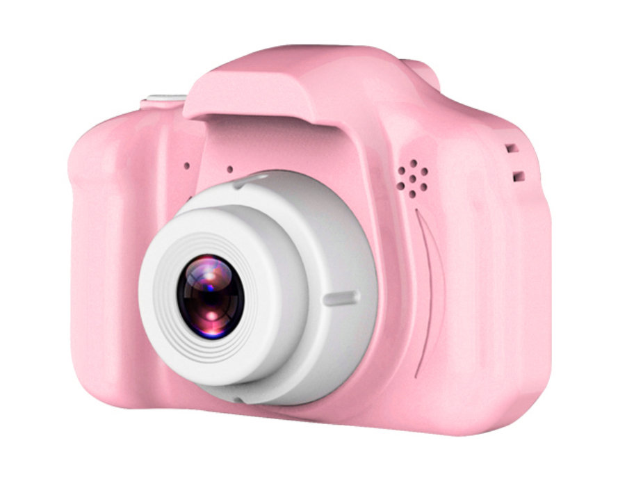 Frahs Frahs Mini aparat dla dzieci kamera wideo HD Różowy 5903457509971