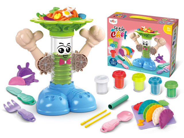 Icom Plastolina ludzik - produkcja pierogów -