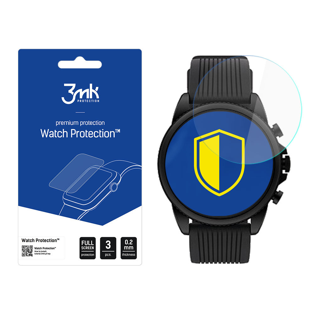 3MK Szkło hybrydowe Watch Protection do Razer X Fossil Gen 6