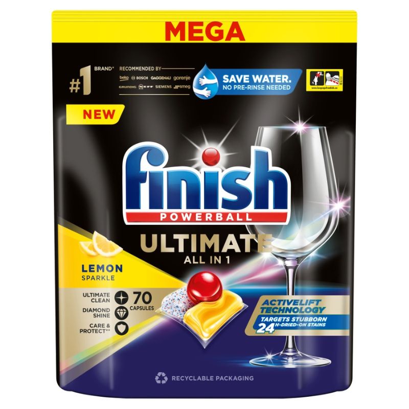 Finish - Kapsułki do zmywarki Ultimate All-in-1 70 szt.