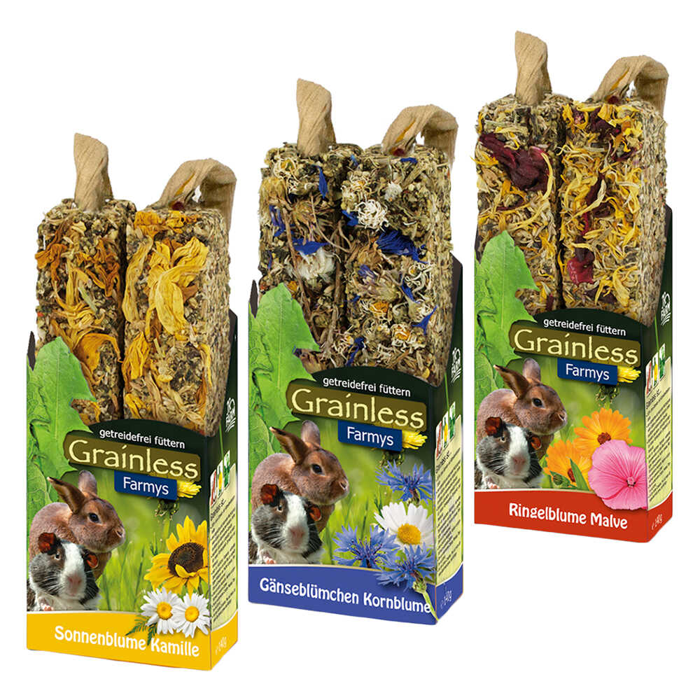 Mieszany zestaw Kolba JR Farm Farmys Grainless - 6 x 2 sztuki