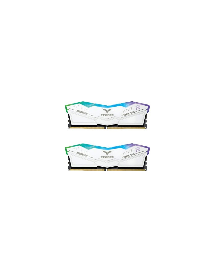 Team Group DDR5 - 32 GB -6000 - CL - 38 Kit, RAM (Kolor: BIAŁY, FF4D532G6000HC38ADC01, Delta RGB)