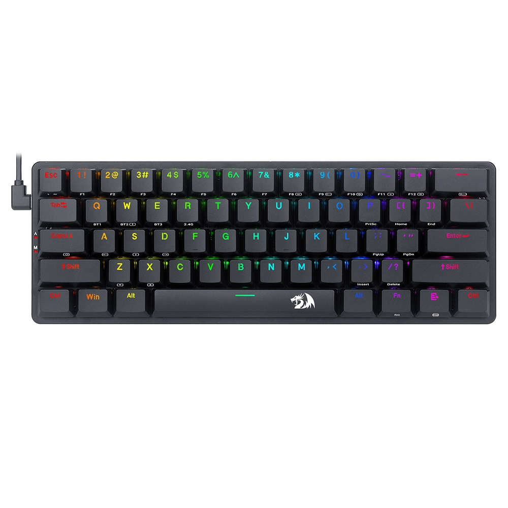 Redragon K615P-KBS Elise Pro Wireless Bluetooth Tri-Mode RGB czarna