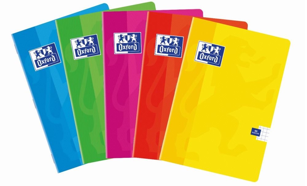 Oxford Zeszyt A5, 60, kratka, Soft Touch,