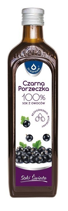 Oleofarm Sp. z o.o. sok z owoców czarnej porzeczki ribesVital 490 ml