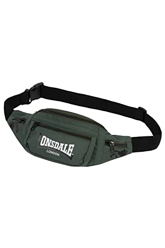 Lonsdale Hip Bag One Size Olive/Black/White, oliwkowy/czarny/biały, Einheitsgröße, nerka