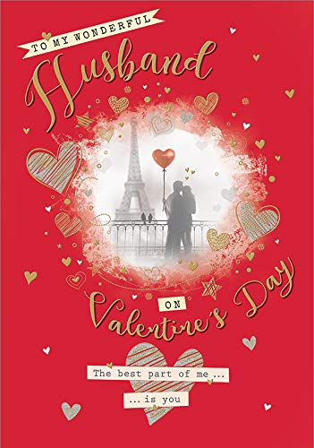 'My Wonderful Husband Paris' zdjęcie design walentynkowa kartka piękny werset