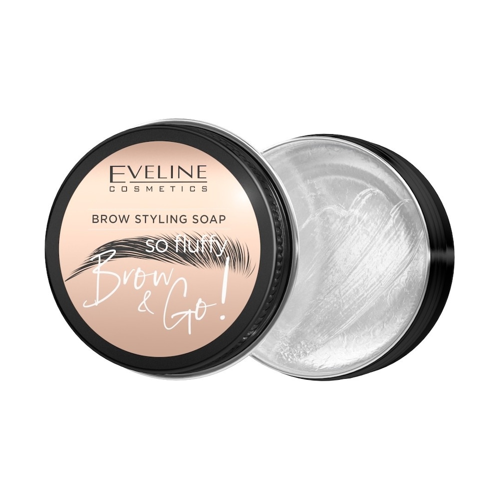 Eveline Cosmetics Brow&Go Mydło do stylizacji brwi So Fluffy 25.0 g