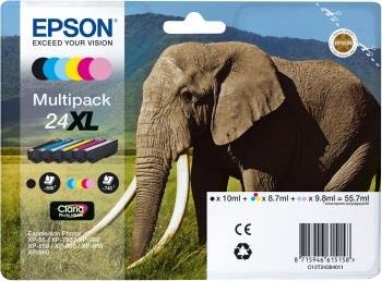 Tusz EPSON Multipack Claria Photo HD 24XL, multi-color