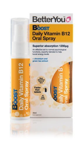 BetterYou Witamina B12 boost pure energy w sprayu - suplement diety 25 ml