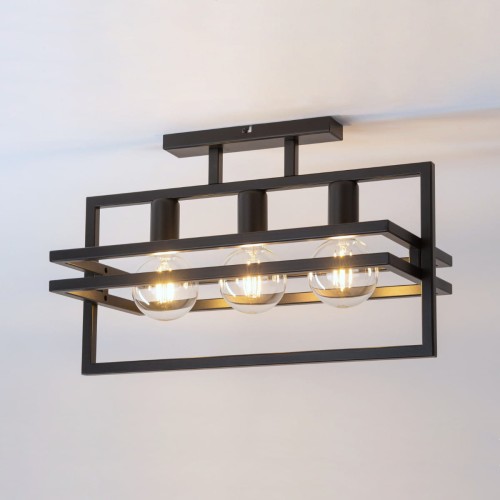 Merci lampa sufitowa czarna 32406 Sigma