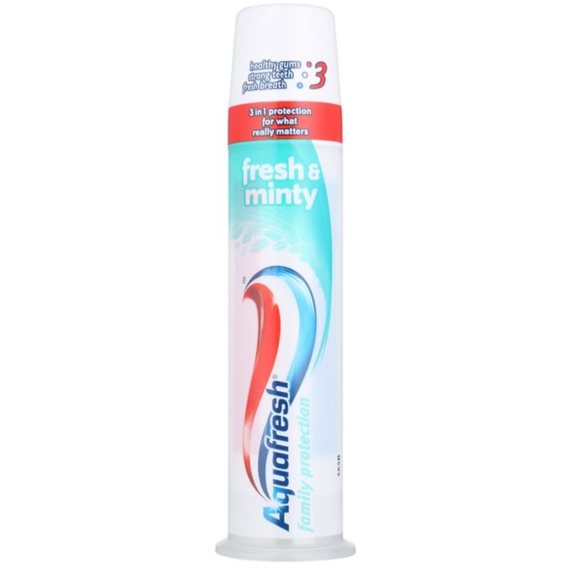 GlaxoSmithKline Family Protection Fresh & Minty pasta do zębów dla zdrowych zębów i dziąseł 100 ml