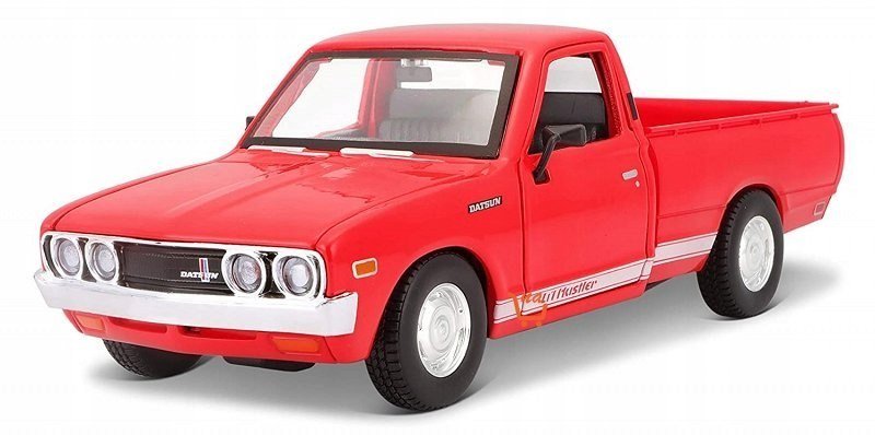 MAISTO, datsun 620 pick-up 1973 czerwony 1/24