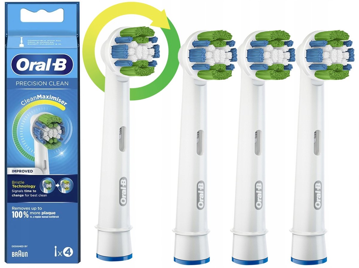 Końcówka do szczoteczek ORAL-B Precision Clean EB20RB Clean Maximizer, 4 szt.
